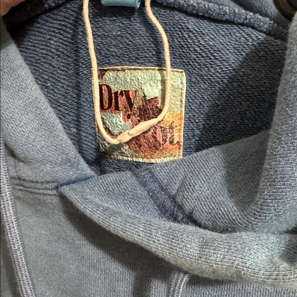 Dry Rot Gray/Blue Hoodie - Picture 2 of 5
